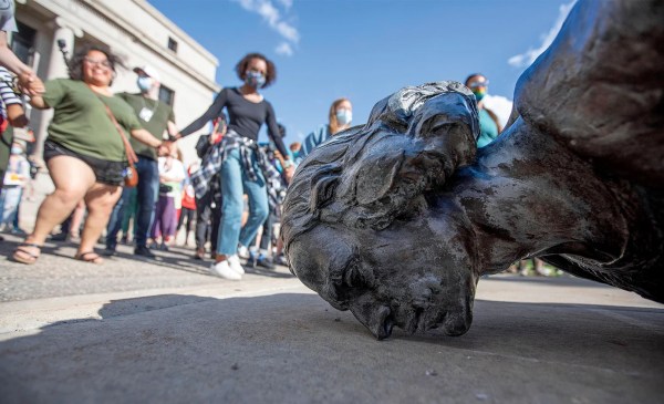 Monumental Shifts Stonebreakers explores what it means to remove statues that honor historic—and ongoing—injustice in the U.S.